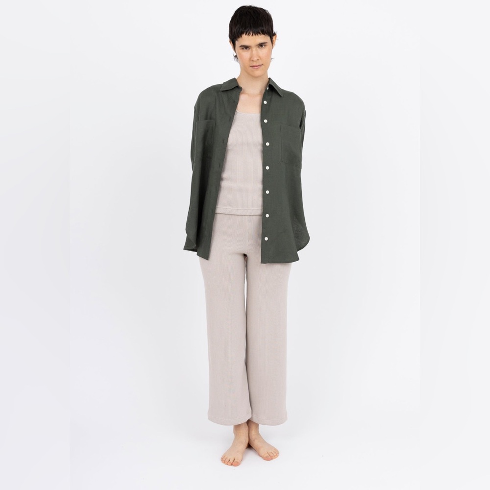 NWOT Ilana Kohn Hector Pants Putty Size M/L